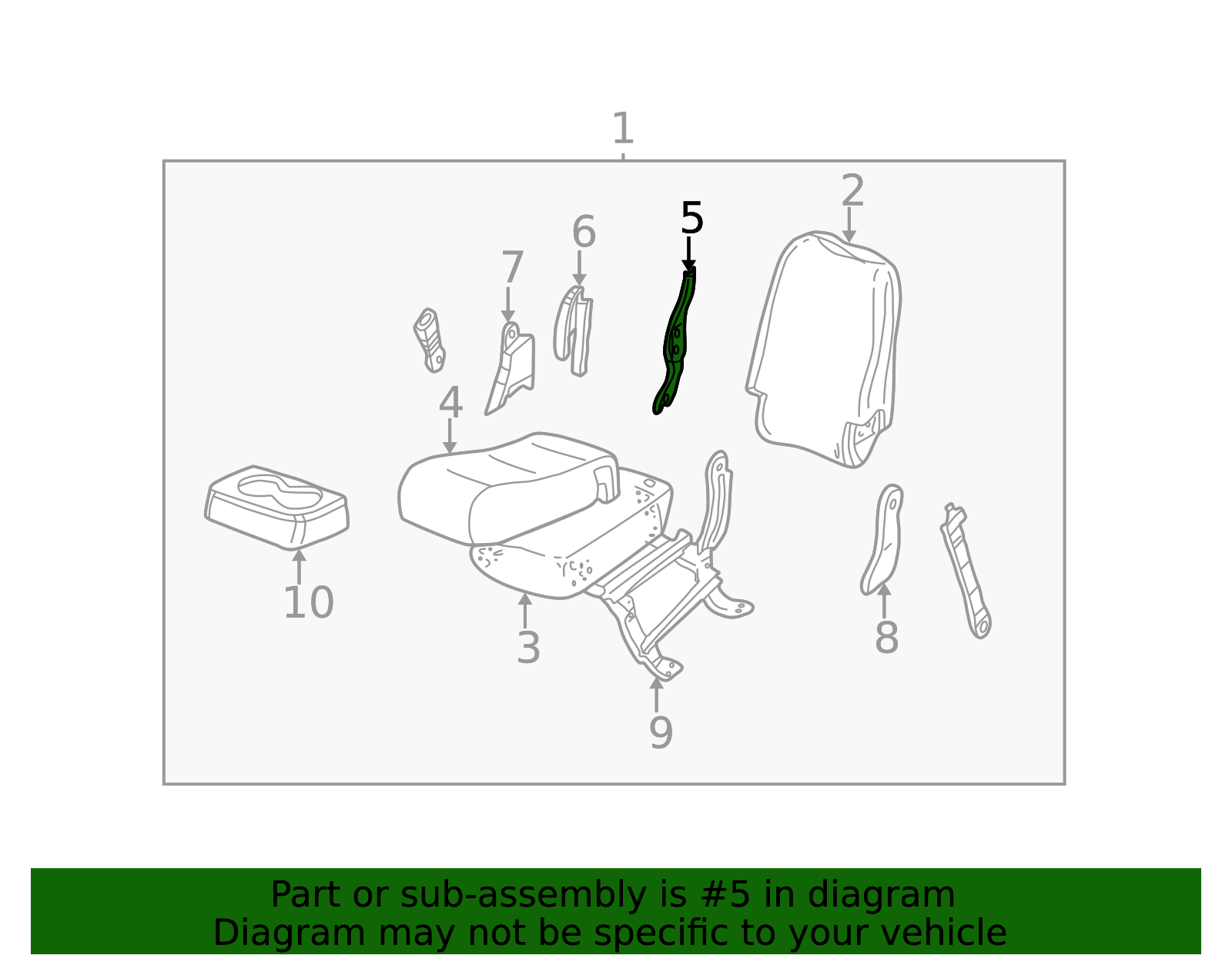 Folding Seat Latch 12475347 GM | GMPartsDirect.com