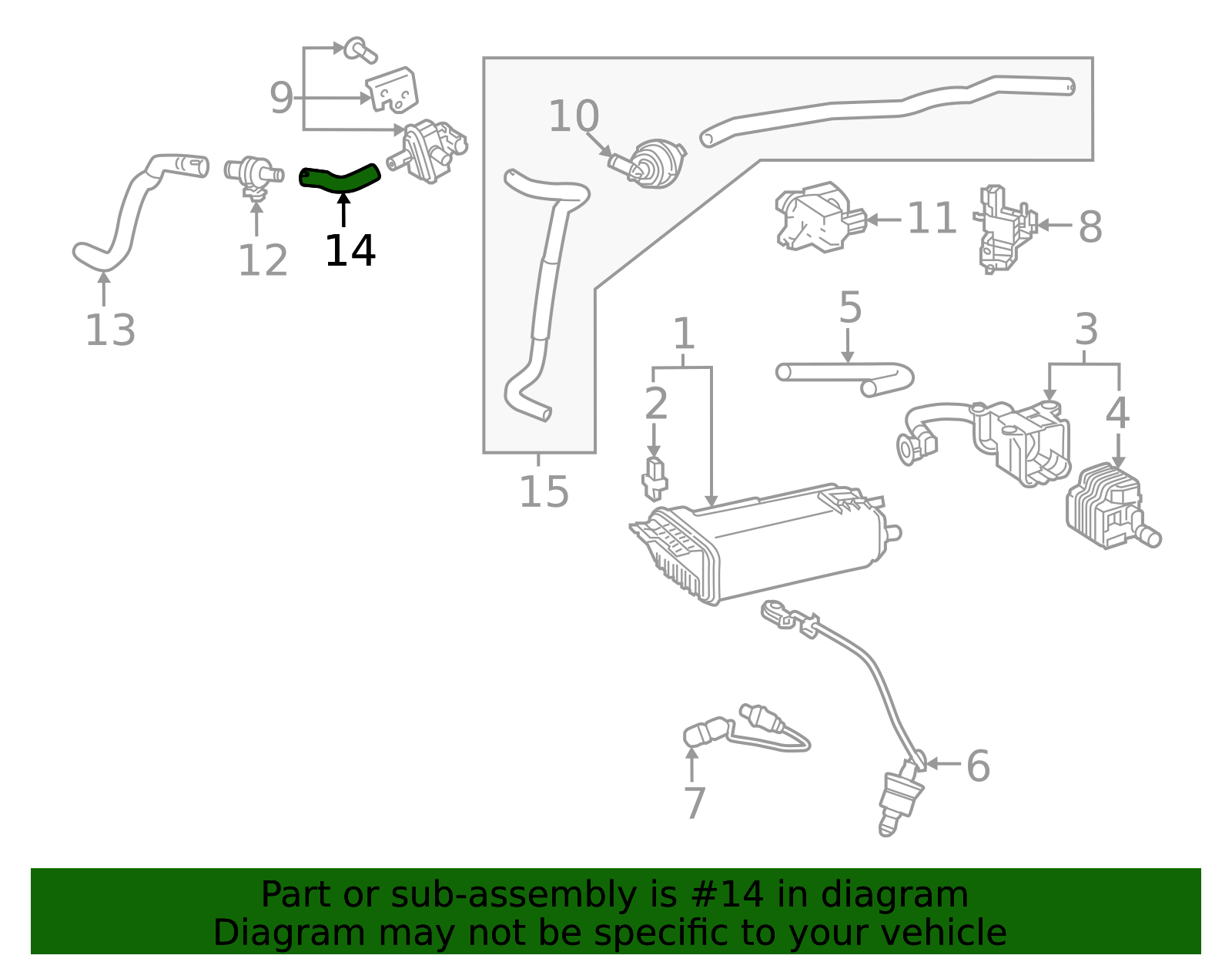 2022-2025 Lexus Evaporative Emissions System Lines 23826-25280 | OEM ...