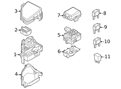 Fuse & Relay for 2024 Genesis G80 #0