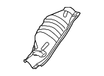 44651AA460 - : Catalytic Converter Heat Shield for Subaru: Forester, Impreza, Legacy, Outback Image