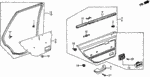 90664671003 - Interior/Bumper: CLIP, CANOE for Honda Image