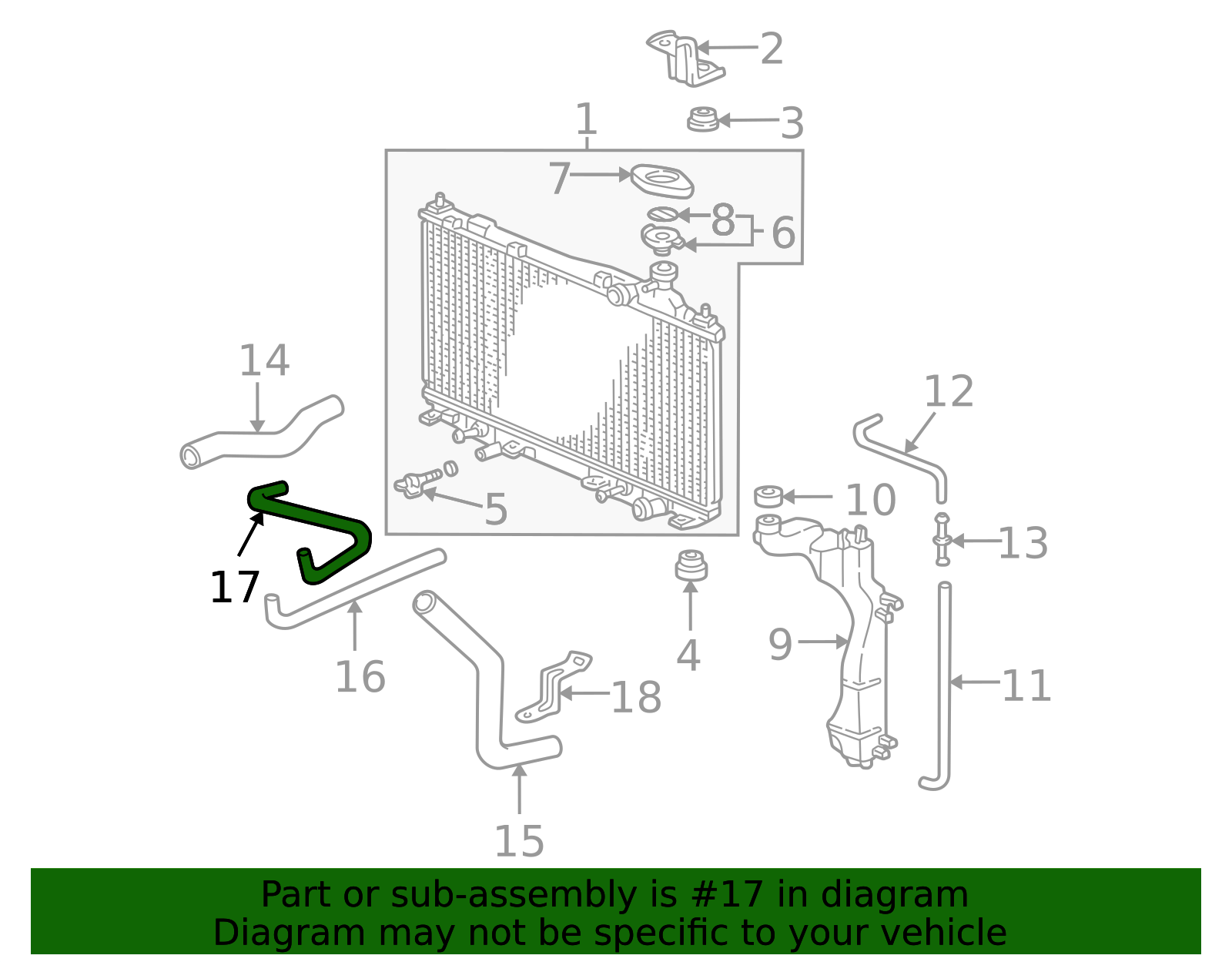 Plm Part Number 2002-2005 Honda Civic 2002-2005 Honda Civic - Hose (535MM) (Atf) 25212 ...
