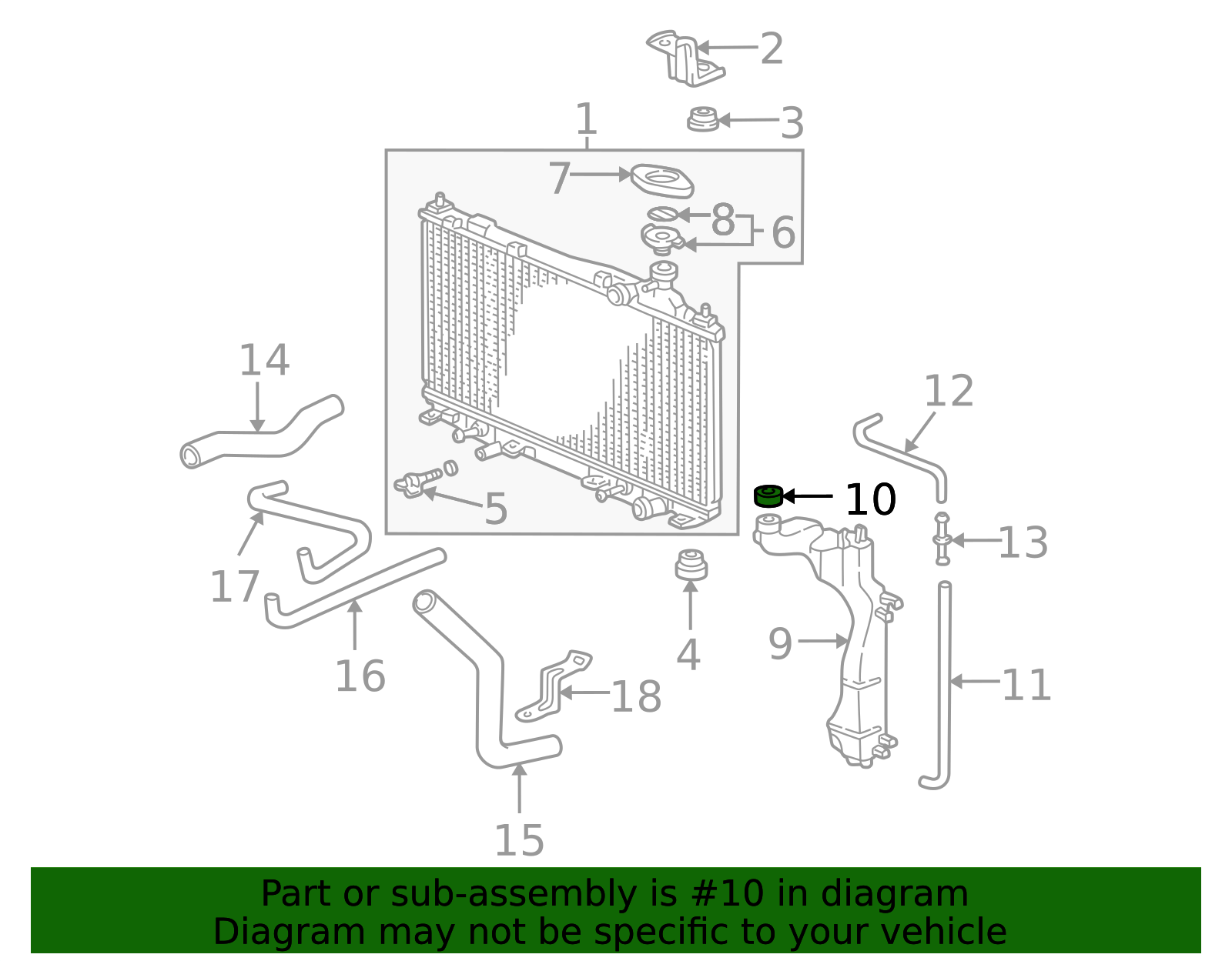 2001-2026 Honda Cap 19109-PH1-620 | OEM Parts Online