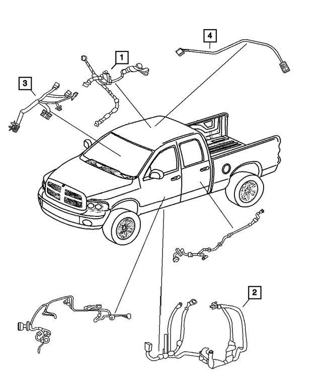 68043426AC - : Body Wiring for Mopar Image