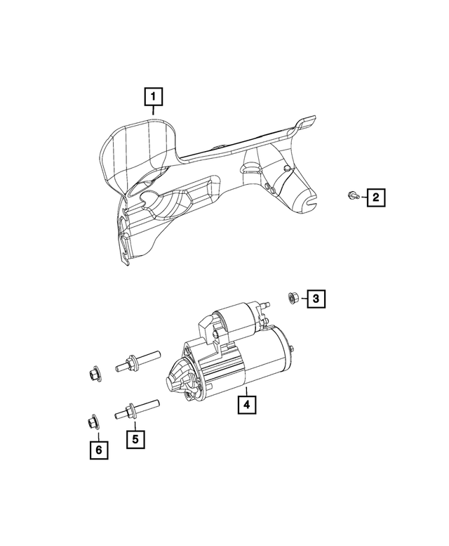 5035536AA - Electrical: Heat Shield for Mopar Image