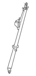 89820D9500BGJ - : Seat Belt Assembly for Kia: Sportage Image