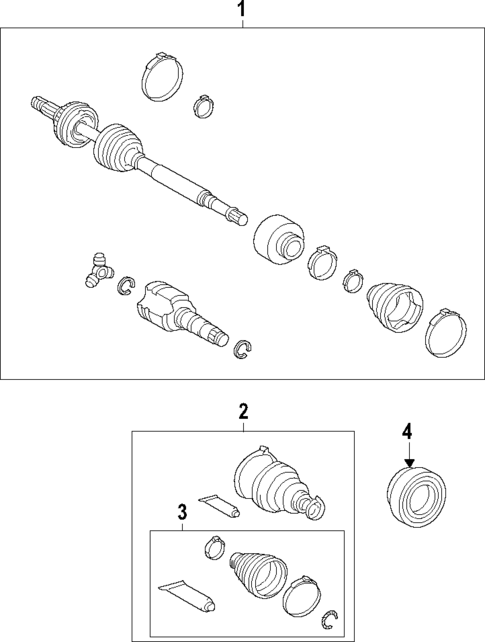 Front Axle for 2025 Toyota Corolla #0