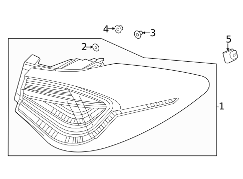 Tail Lamps for 2023 Acura TLX #0