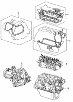 10003PA6900 - : General Assembly, Cylinder Head for Honda Image