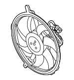 17427535100 - : Fan Assembly for Mini: Cooper Countryman, Cooper Paceman Image