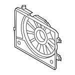 253501W000 - : Fan Shroud for Hyundai Image