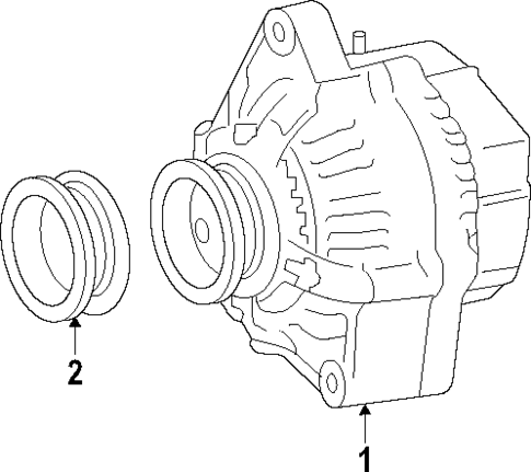 Alternator for 2006 Scion tC #0