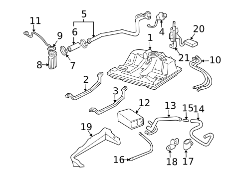 Fuel Pumps & Related Components for 2007 Chevrolet Monte Carlo #0