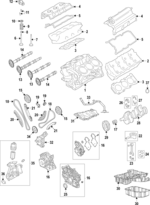 68504395AA - : 2020 Jeep Wrangler - Exhaust Camshaft Left Side for Jeep: Gladiator, Wrangler Image