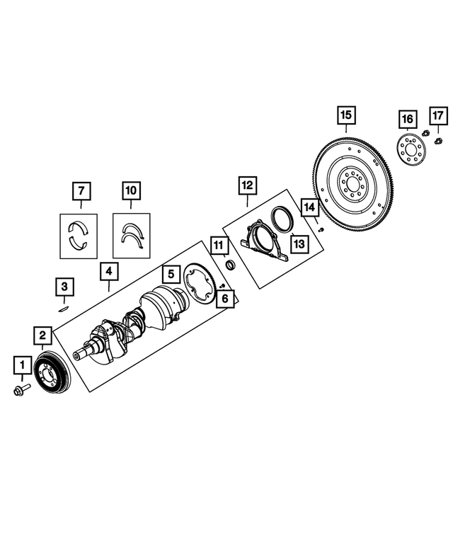 « 4736784AA – 5.7L HEMI Gas; Engine : Entraînement De Convertisseur De Couple Plaque pour Mopar Image »