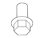 47406123 - Body: Bracket Bolt for Subaru: Legacy, Outback Image
