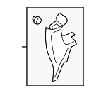 94013AG07AJC - Body: Upper Trim Panel for Subaru: Legacy, Outback Image