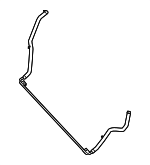 7B0422093C - Steering: Lower Return Hose for Volkswagen: Routan Image