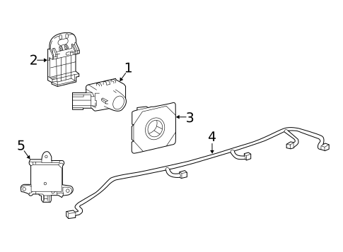 Electrical Components for 2016 Lexus RX450h #1