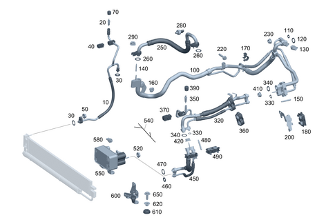 Refrigerant Line Routing for 2026 Mercedes-Benz Maybach EQS 680 SUV #0