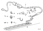 63121374075 - Engine Electrical System: Expanding Nut for BMW Image