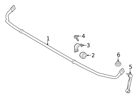 Stabilizer Bar & Components for 2013 BMW X1 #0