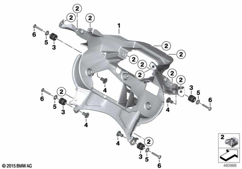 Motorcycle Trim Section, Windshield for 2016 BMW-Motorrad K 1600 GT #22