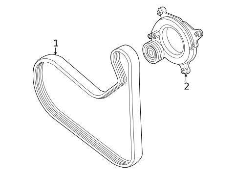 Accessory Drive Belt System Components for 2026 BMW M235 xDrive Gran Coupe #0
