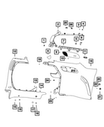 7EG91DX9AA - Interior Trim: Headliner Molding for Mopar Image