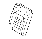 LR130264 - Body: Seat Back Cover for Land Rover: Defender 110, Defender 90 Image