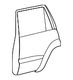 6700460550 - Body: Door Shell for Lexus: LX570 Image