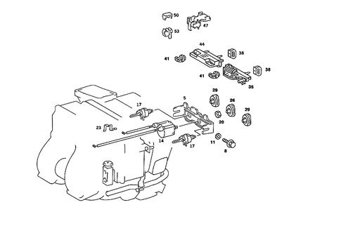 Heating/Air-Conditioner Operating Unit for 1991 Mercedes-Benz 190E #0