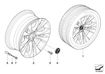 36116783283 - : Light Alloy Rim 36907111 for BMW Image