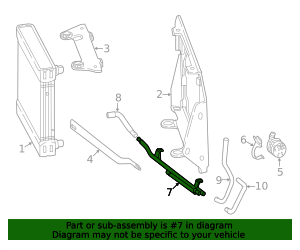 463-500-44-00 - High-Quality Engine Coolant Pipe for 2016-2018 Mercedes ...