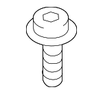 7915222000 - Body: Hinge Mount Bolt for Genesis: Electrified G80, G70, G80, G90, GV70, GV80, GV80 Coupe | Hyundai: Accent, Azera, Elantra, Elantra Coupe, Elantra GT, Genesis, Genesis Coupe, Ioniq, Kona, Kona Electric, Kona N, Palisade, Santa Fe, Santa Fe Sport, Santa Fe XL, Sonata, Tiburon, Tucson, Veloster, Veloster N, Venue, Veracruz Image