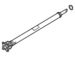 26205A41094 - Suspension: Drive Shaft for BMW: 330e xDrive, 330i xDrive, 430i xDrive, 430i xDrive Gran Coupe, 530e, 530e xDrive, 530i, 530i xDrive, 540d xDrive, 540i, 540i xDrive, 640i xDrive Gran Turismo, 740e xDrive, 740i, 740i xDrive, 745e xDrive, 750i, 750i xDrive, 840i xDrive, Alpina B7, Alpina XB7, M340i xDrive, M440i xDrive, M440i xDrive Gran Coupe, M5, M550i xDrive, M760i xDrive, M8, M8 Gran Coupe, M850i xDrive, M850i xDrive Gran Coupe, X3, X4, X5, X6, X7 Image