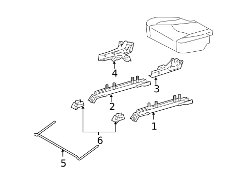 Tracks & Components for 2008 Lexus RX400h #0