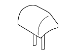 7196046100J0 - : 2023-2024 Lexus RZ450e - Headrest, Center for Lexus: RZ300e, RZ450e Image