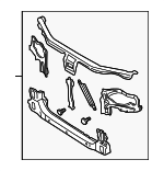 625005Y500 - : Radiator Support for Nissan: Maxima Image
