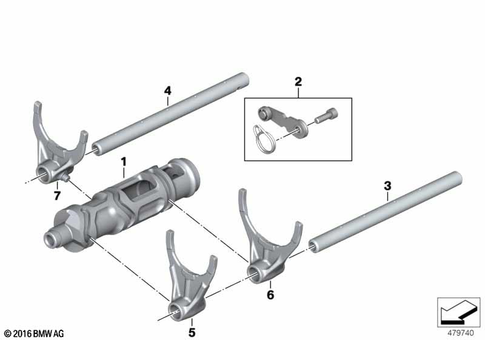 Inside Shift-Control Components for 2020 BMW-Motorrad R 1250 RT #0