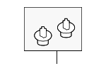 940907332 - Body: Lower Deflector Clip for Suzuki Image