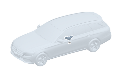 Control Units/Fuse Boxes/Relays on Underbody or Frame for 1985 Mercedes-Benz 300CD #0