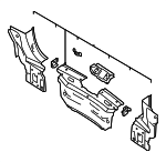 2GJ813301A - Body: Rear Body Panel for Volkswagen: Taos Image