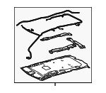 6330108030A0 - Body: Headliner for Toyota: Sienna Image