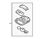 6365008120B0 - : Map Lamp Assembly for Toyota: Sienna Image