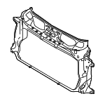 97050448101 - Body: Radiator Support for Porsche: Panamera Image