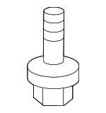9015960498 - Body: Lower Molding Screw for Scion: iM, tC, xA | Toyota: Avalon, bZ4X, Corolla iM, Echo, Highlander, MR2 Spyder, Prius, Prius Plug-In, Prius Prime, RAV4, Yaris Image