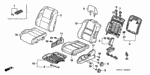 4810SB3000 - Interior/Bumper: C-CLIP SET, TRIM FASTENER (30 PIECES) for Honda Image