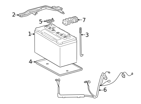 Battery for 2002 Toyota 4Runner #0