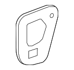 8158424060 - Electrical: Lens &amp; Housing Gasket for Lexus: RC F, RC200t, RC300, RC350 Image